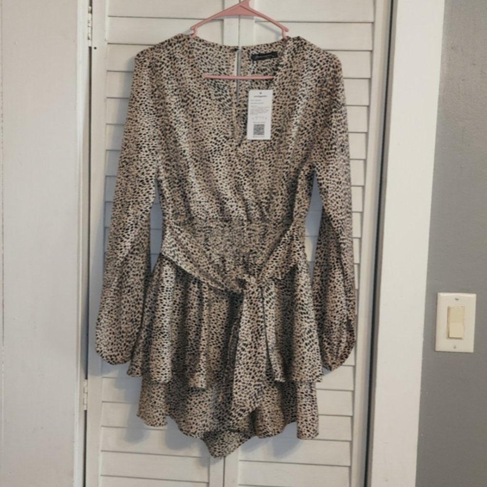 ⬇️💲NWT - Pretty Garden - Animal Print - Romper - Picture 7 of 8